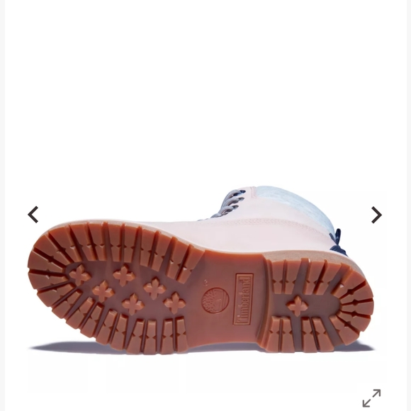 Timberland PREMIUM 6IN WATERPROOF BOOT LIGHT PINK NUbuck TB0A20P5 - Picture 5 of 6